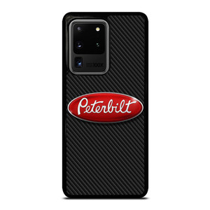 PETERBILT TRUCK LOGO CARBON Samsung Galaxy S20 Ultra Case PETERBILT TRUCK LOGO CARBON Samsung Galaxy S20 Ultra Case
