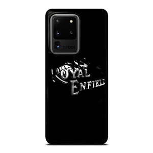 ROYAL ENFIELD BLACK TANK METAL LOGO Samsung Galaxy S20 Ultra  Case