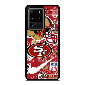 SAN FRANCISCO 49ERS NFL STICKER BOMB Samsung Galaxy S20 Ultra  Case