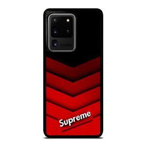 SUPREME RED PATTERN Samsung Galaxy S20 Ultra  Case