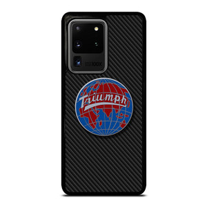 TRIUMPH WORLDWIDE LOGO CARBON Samsung Galaxy S20 Ultra  Case