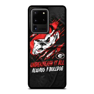 UGA GEORGIA BULLDOGS UNDERNEATH IT ALL Samsung Galaxy S20 Ultra  Case