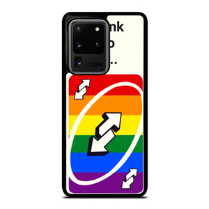 UNO REVERSE CARD YOU THINK YOU SMART Samsung Galaxy S20 Ultra  Case