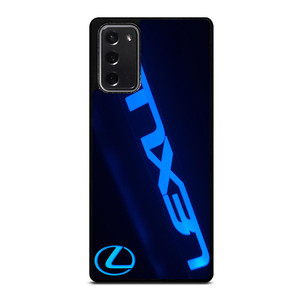 LEXUS BLUE LIGHT LOGO Samsung Galaxy Note 20 Case