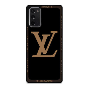 LOUIS VUITTON ROUND BLACK Samsung Galaxy Note 20 Case