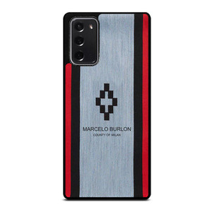 MARCELO BURLON STRIPE LOGO Samsung Galaxy Note 20 Case MARCELO BURLON STRIPE LOGO Samsung Galaxy Note 20 Case
