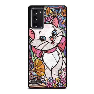 MARIE THE ARISTOCATS CAT STENED GLASS Samsung Galaxy Note 20 Case