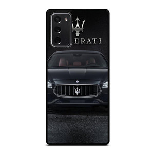 MASERATI CAR BLACK LOGO Samsung Galaxy Note 20 Case