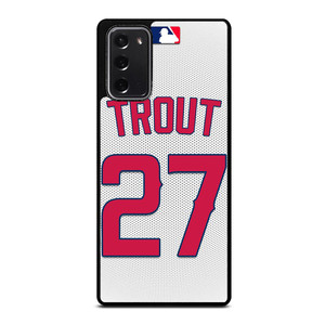 MIKE TROUT LOS ANGELES ANGELS KIT Samsung Galaxy Note 20 Case MIKE TROUT LOS ANGELES ANGELS KIT Samsung Galaxy Note 20 Case
