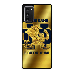 NOTRE DAME GOLD EMBLEM Samsung Galaxy Note 20 Case NOTRE DAME GOLD EMBLEM Samsung Galaxy Note 20 Case