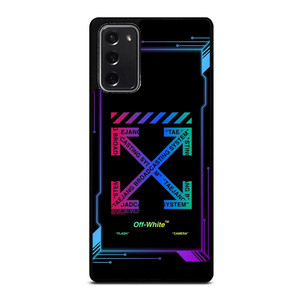 OFF WHITE BLACK NEBULA Samsung Galaxy Note 20 Case OFF WHITE BLACK NEBULA Samsung Galaxy Note 20 Case
