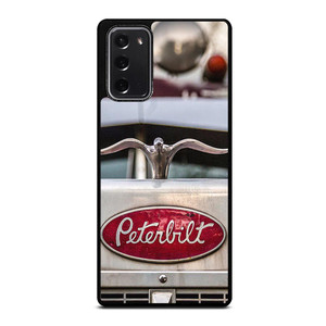 PETERBILT TRUCK METAL EMBLEM Samsung Galaxy Note 20 Case