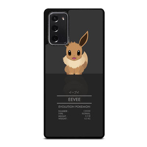 POKEMON EEVEE ABILITY Samsung Galaxy Note 20 Case POKEMON EEVEE ABILITY Samsung Galaxy Note 20 Case