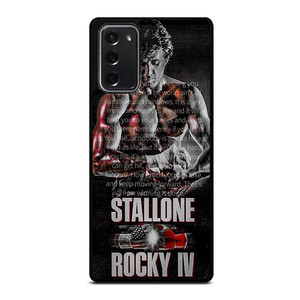 ROCKY BALBOA QUOTE 2 Samsung Galaxy Note 20 Case ROCKY BALBOA QUOTE 2 Samsung Galaxy Note 20 Case