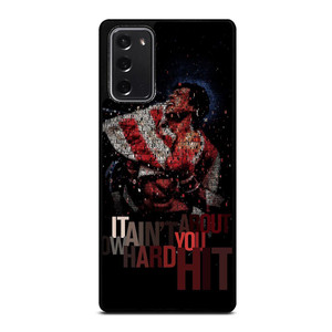 ROCKY BALBOA QUOTE Samsung Galaxy Note 20 Case ROCKY BALBOA QUOTE Samsung Galaxy Note 20 Case