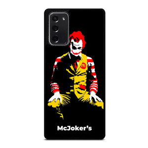 RONALD MCDONALDS JOKER MASCOT Samsung Galaxy Note 20 Case RONALD MCDONALDS JOKER MASCOT Samsung Galaxy Note 20 Case