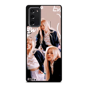 ROSE BLACKPINK SCRIBBLED Samsung Galaxy Note 20 Case ROSE BLACKPINK SCRIBBLED Samsung Galaxy Note 20 Case