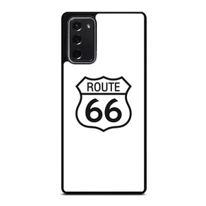 ROUTE 66 HISTORICAL STREET LOGO Samsung Galaxy Note 20 Case ROUTE 66 HISTORICAL STREET LOGO Samsung Galaxy Note 20 Case