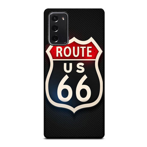 ROUTE 66 STREET US LOGO CARBON Samsung Galaxy Note 20 Case
