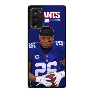 SAQUON BARKLEY NY GIANTS Samsung Galaxy Note 20 Case SAQUON BARKLEY NY GIANTS Samsung Galaxy Note 20 Case