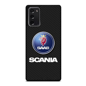 SCANIA TRUCK SAAB CARBON LOGO Samsung Galaxy Note 20 Case SCANIA TRUCK SAAB CARBON LOGO Samsung Galaxy Note 20 Case