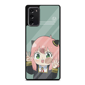 SPY X FAMILY ANYA FUNNY CUTE Samsung Galaxy Note 20 Case SPY X FAMILY ANYA FUNNY CUTE Samsung Galaxy Note 20 Case