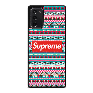 SUPREME AZTEC PATTERN Samsung Galaxy Note 20 Case