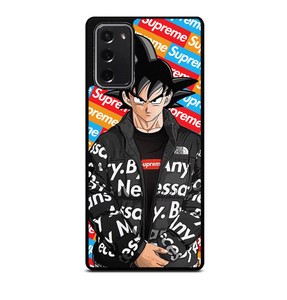 SUPREME GOKU THE NORT FACE Samsung Galaxy Note 20 Case SUPREME GOKU THE NORT FACE Samsung Galaxy Note 20 Case
