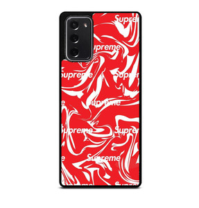SUPREME MELTED RED ARTWORK Samsung Galaxy Note 20 Case