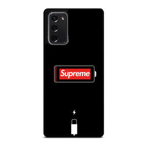 SUPREME PHONE LOW BATTERY Samsung Galaxy Note 20 Case SUPREME PHONE LOW BATTERY Samsung Galaxy Note 20 Case