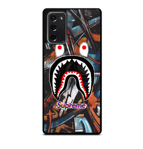 SUPREME X BAPE ABSTRACTIVE Samsung Galaxy Note 20 Case