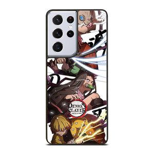 ANIME KIMETSU NO YAIBA NEZUKO SQUAD Samsung Galaxy S21 Ultra Case ANIME KIMETSU NO YAIBA NEZUKO SQUAD Samsung Galaxy S21 Ultra Case