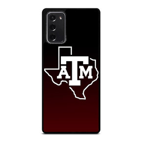 TEXAS A&M AGGIES FOOTBALL SYMBOL Samsung Galaxy Note 20 Case TEXAS A&M AGGIES FOOTBALL SYMBOL Samsung Galaxy Note 20 Case