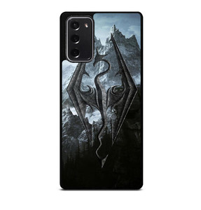 THE ELDER SCROLLS V SKYRIM LOGO Samsung Galaxy Note 20 Case THE ELDER SCROLLS V SKYRIM LOGO Samsung Galaxy Note 20 Case