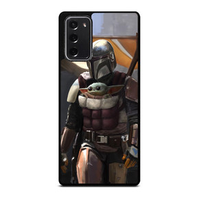 THE MANDALORIAN AND BABY YODA Samsung Galaxy Note 20 Case THE MANDALORIAN AND BABY YODA Samsung Galaxy Note 20 Case
