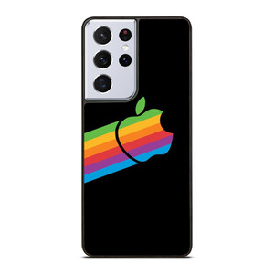 APPLE RETRO DESIGN BLACK Samsung Galaxy S21 Ultra Case APPLE RETRO DESIGN BLACK Samsung Galaxy S21 Ultra Case