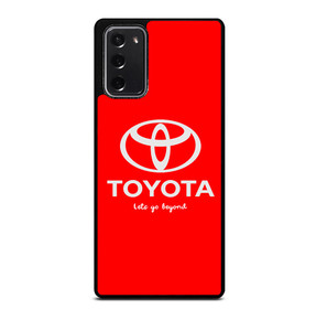 TOYOTA LETS GO BEYOND LOGO RED Samsung Galaxy Note 20 Case TOYOTA LETS GO BEYOND LOGO RED Samsung Galaxy Note 20 Case