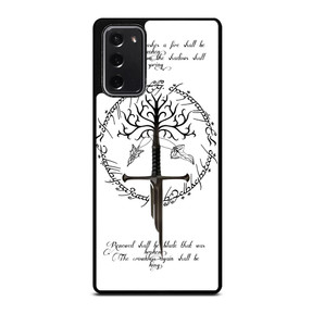 TREE LORD OF THE RING SWORD Samsung Galaxy Note 20 Case TREE LORD OF THE RING SWORD Samsung Galaxy Note 20 Case