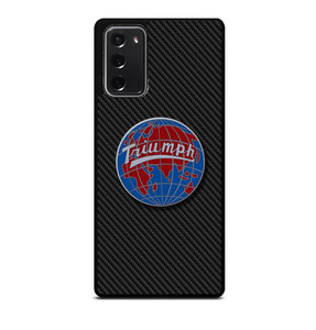 TRIUMPH WORLDWIDE LOGO CARBON Samsung Galaxy Note 20 Case