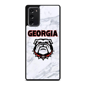 UGA GEORGIA BULLDOGS MARBLE LOGO Samsung Galaxy Note 20 Case