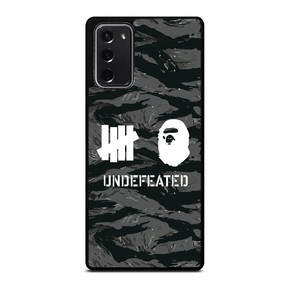 UNDEFEATED X BAPE LOGO Samsung Galaxy Note 20 Case UNDEFEATED X BAPE LOGO Samsung Galaxy Note 20 Case
