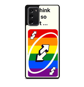 UNO REVERSE CARD YOU THINK YOU SMART Samsung Galaxy Note 20 Case UNO REVERSE CARD YOU THINK YOU SMART Samsung Galaxy Note 20 Case