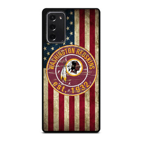 WASHINGTON REDSKINS AMERICAN FLAG Samsung Galaxy Note 20 Case