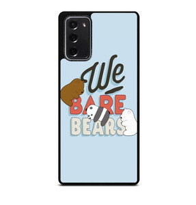 WE BARE BEARS CARTOON LOGO Samsung Galaxy Note 20 Case WE BARE BEARS CARTOON LOGO Samsung Galaxy Note 20 Case