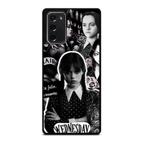 WEDNESDAY ADDAMS MOVIES COLLAGE Samsung Galaxy Note 20 Case WEDNESDAY ADDAMS MOVIES COLLAGE Samsung Galaxy Note 20 Case
