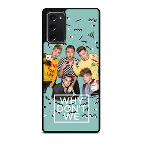 WHY DON'T WE BAND Samsung Galaxy Note 20 Case WHY DON'T WE BAND Samsung Galaxy Note 20 Case