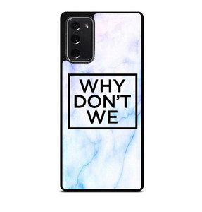 WHY DONT WE MARBLE LOGO Samsung Galaxy Note 20 Case WHY DONT WE MARBLE LOGO Samsung Galaxy Note 20 Case