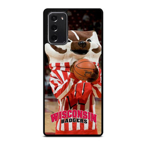 WISCONSIN BADGER MASCOT 2 Samsung Galaxy Note 20 Case WISCONSIN BADGER MASCOT 2 Samsung Galaxy Note 20 Case