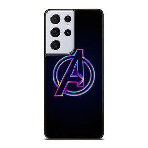 AVENGERS LOGO RAINBOW COLOR Samsung Galaxy S21 Ultra Case AVENGERS LOGO RAINBOW COLOR Samsung Galaxy S21 Ultra Case