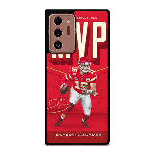 PATRICK MAHOMES KANSAS CITY CHIEFS MVP Samsung Galaxy Note 20 Ultra Case PATRICK MAHOMES KANSAS CITY CHIEFS MVP Samsung Galaxy Note 20 Ultra Case